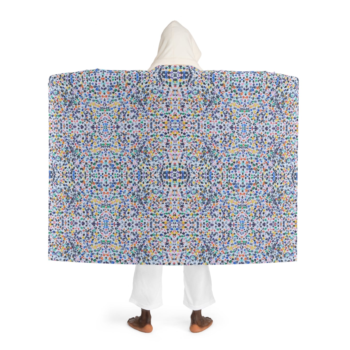 Millions Hooded Sherpa Fleece Blanket
