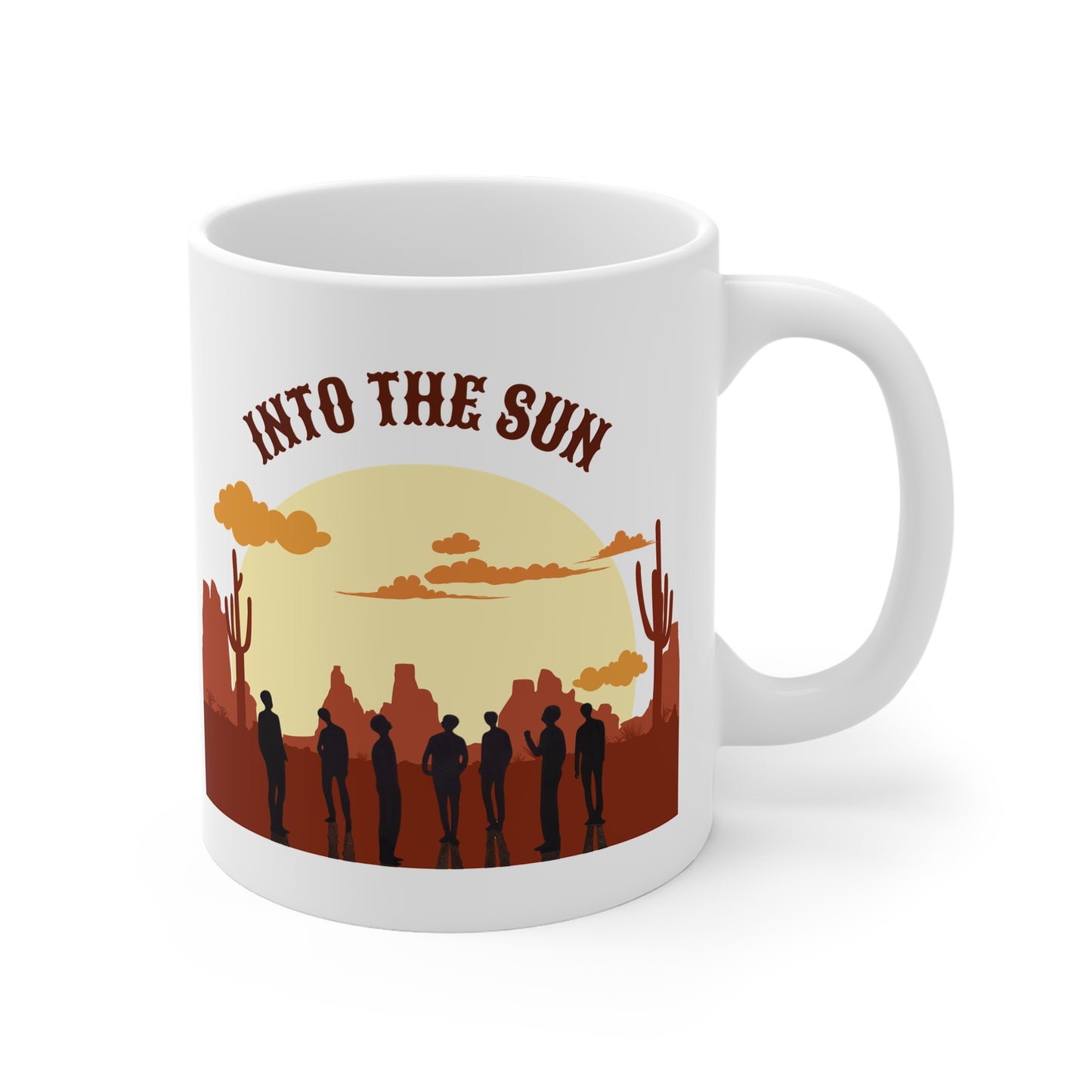 Into The Sun BTS (Horizon) 11oz White Mug