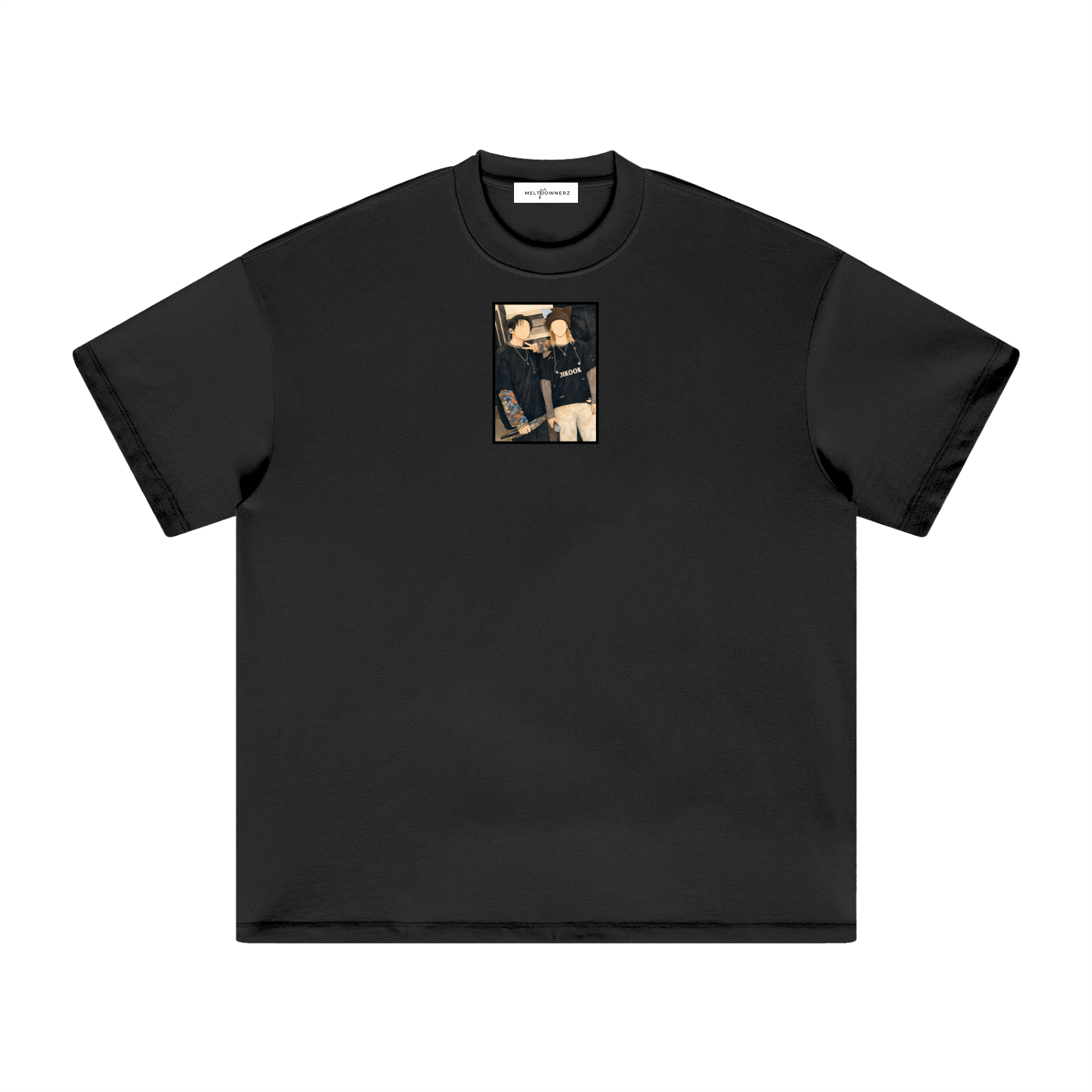 Jikook (Jimin & Jungkook) Heavyweight Earth Tone T-Shirt