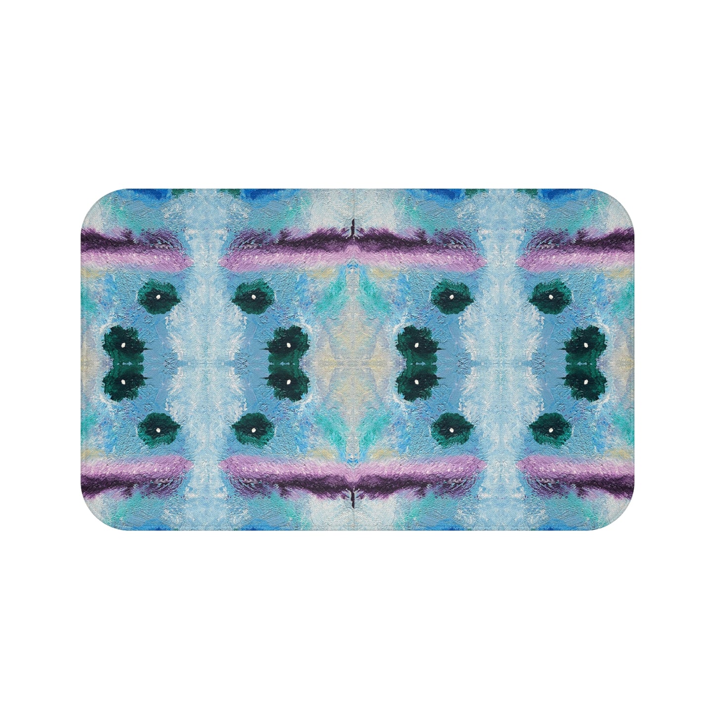 Petri Dish With An Accent Bath Mat