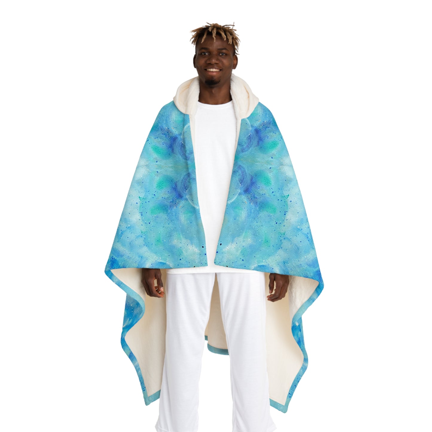 I'm So Pretty Hooded Sherpa Fleece Blanket
