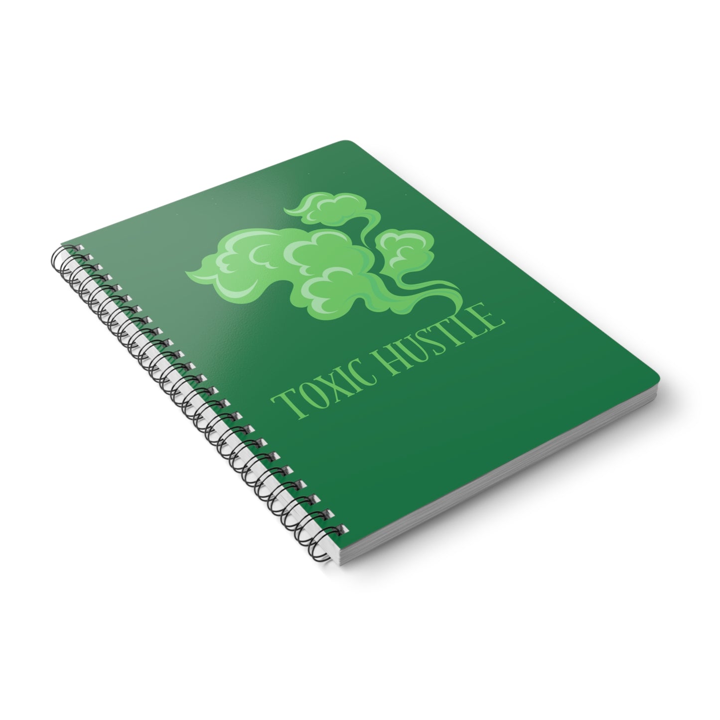 Toxic Hustle Wirobound Softcover Notebook, A5