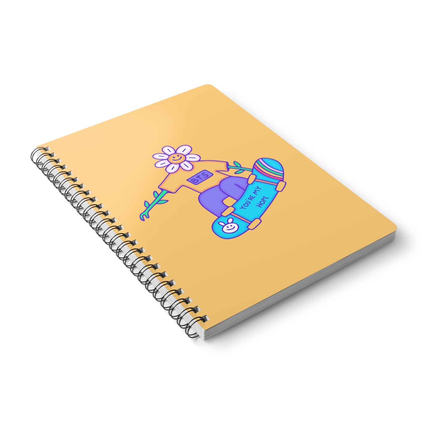 You're My Hope (Skater) Wirobound Softcover Notebook, A5