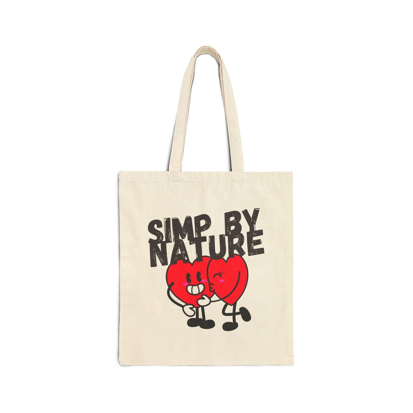 Simp By Nature Cotton Canvas Tote Bag