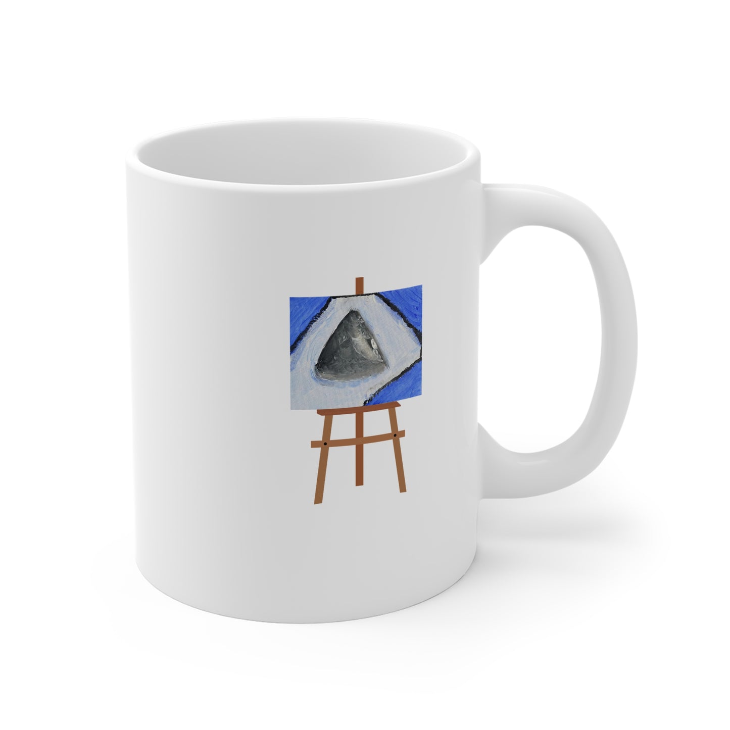 I See 3D (Easel) 11oz White Mug