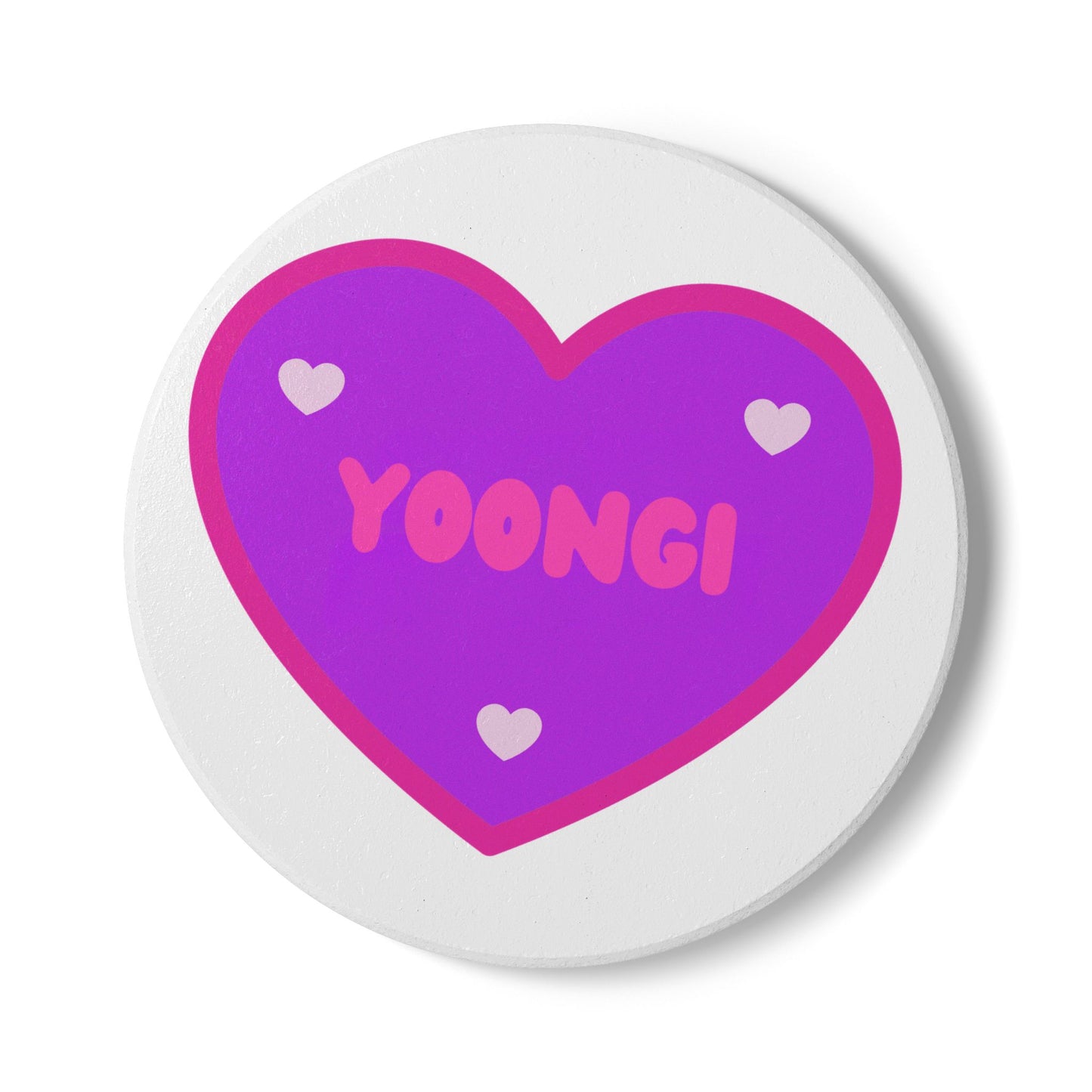 Yoongi Ceramic Coaster