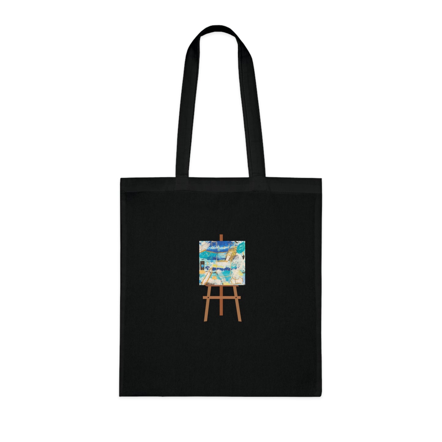 Portal Island (Easel) Cotton Tote