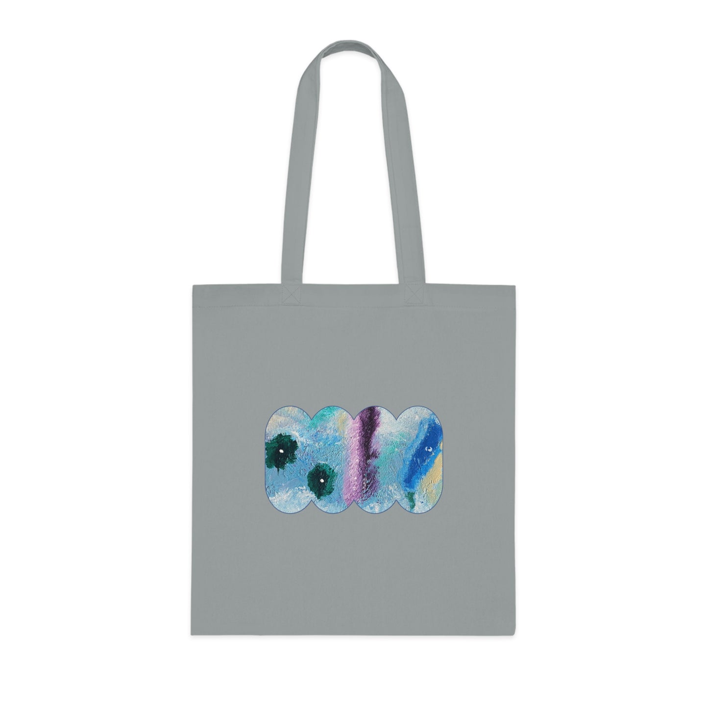 Petri Dish With An Accent (Ripple) Cotton Tote