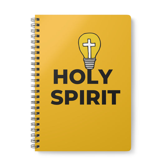 Holy Spirit Wirobound Softcover Notebook, A5