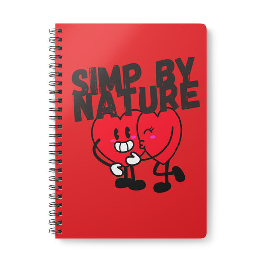 Simp By Nature (3) Wirobound Softcover Notebook, A5