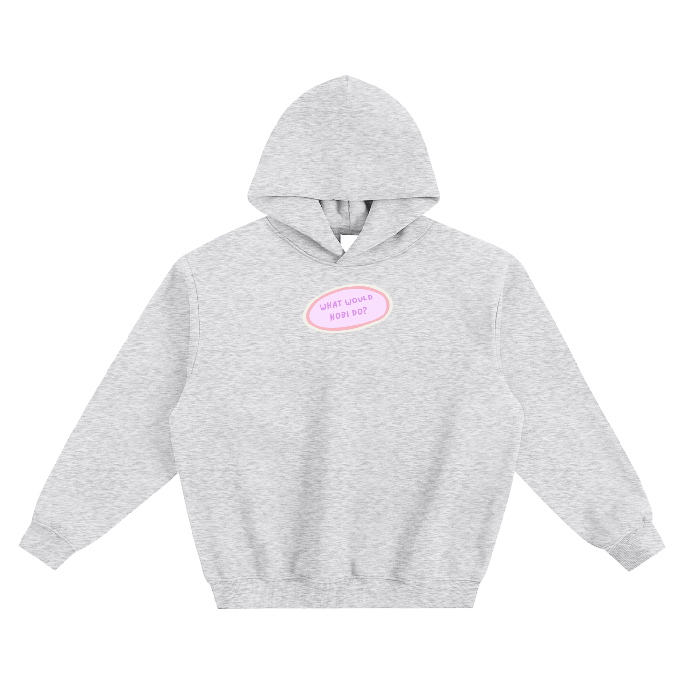 What Would Hobi Do Fleeced Boxy Hoodie