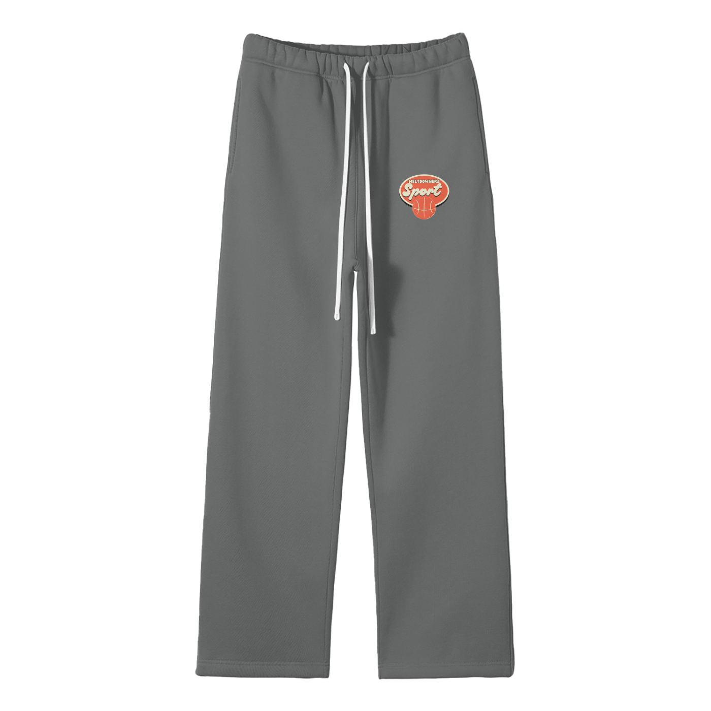 Meltdownerz Sport Streetwear Fleece Straight Leg Pants
