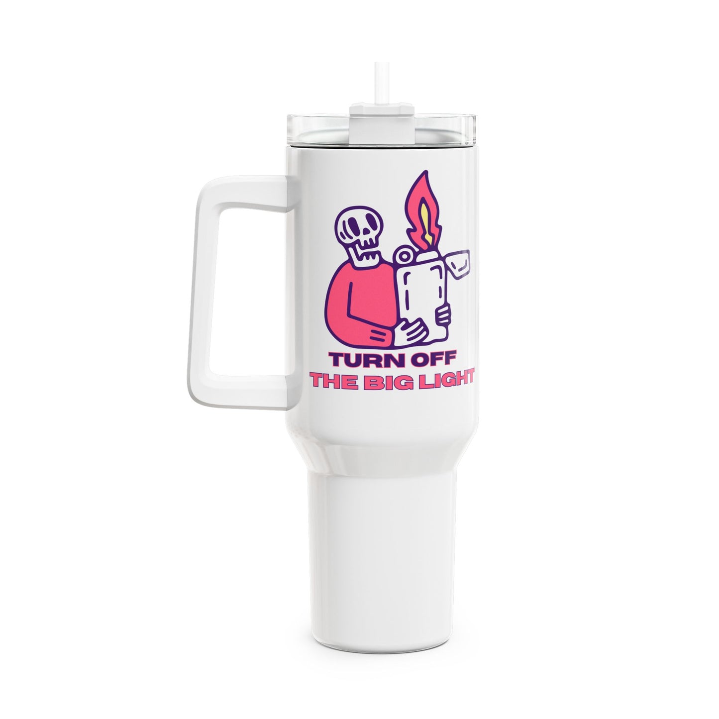 Turn Off The Big Light Tumbler, 40oz