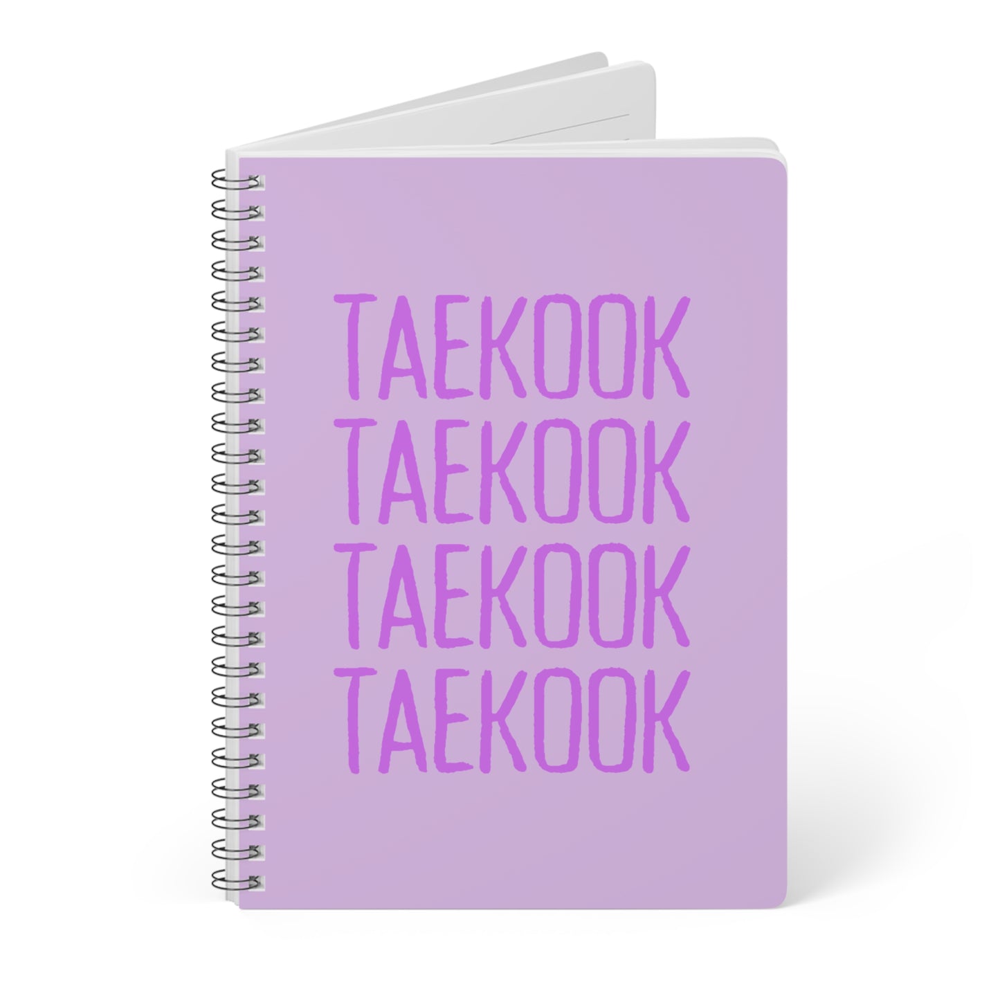 Taekook (Taehyung & Jungkook x 4) Wirobound Softcover Notebook, A5