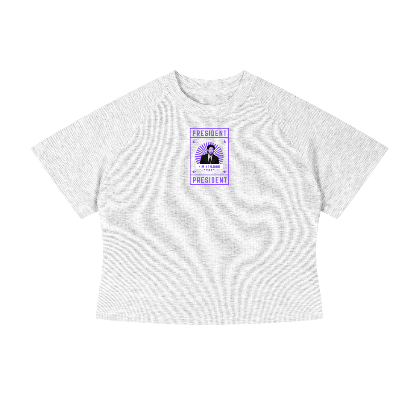 President Kim Namjoon Crop T-Shirt