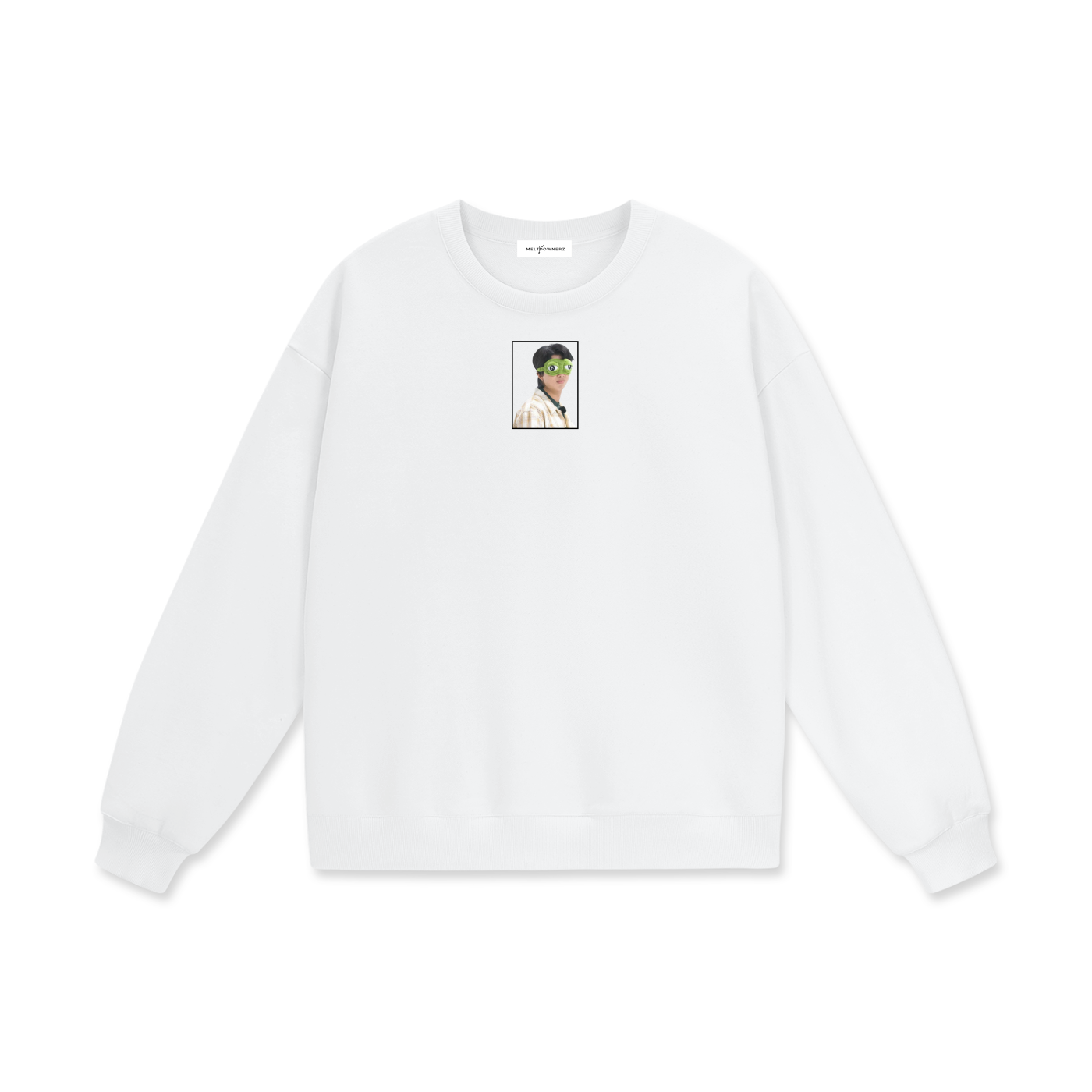 Namjoon Frog Mask Heavyweight Drop Shoulder Sweatshirt