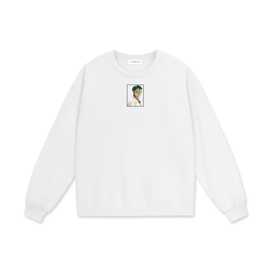 Namjoon Frog Mask Heavyweight Drop Shoulder Sweatshirt
