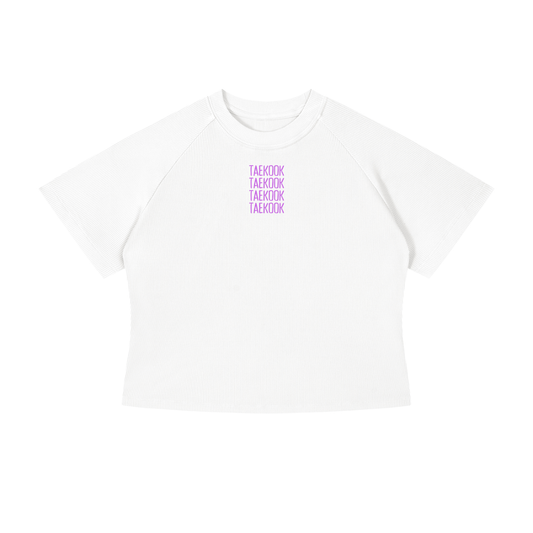 Taekook (Taehyung & Jungkook x 4) Crop T-Shirt