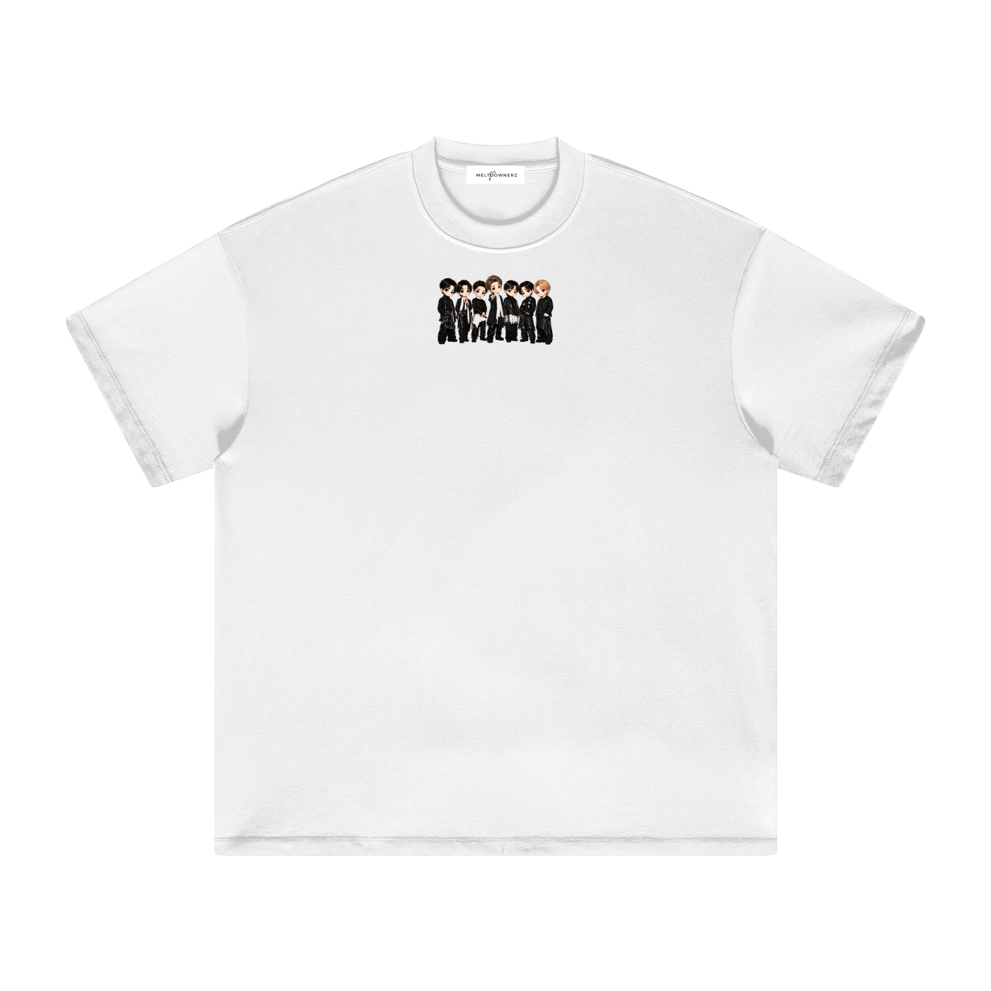 BTS Stage Outfit Heavyweight Earth Tone T-Shirt
