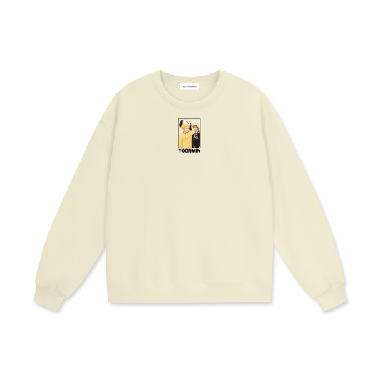 Yoonmin (Jimin & Yoongi) Heavyweight Drop Shoulder Sweatshirt