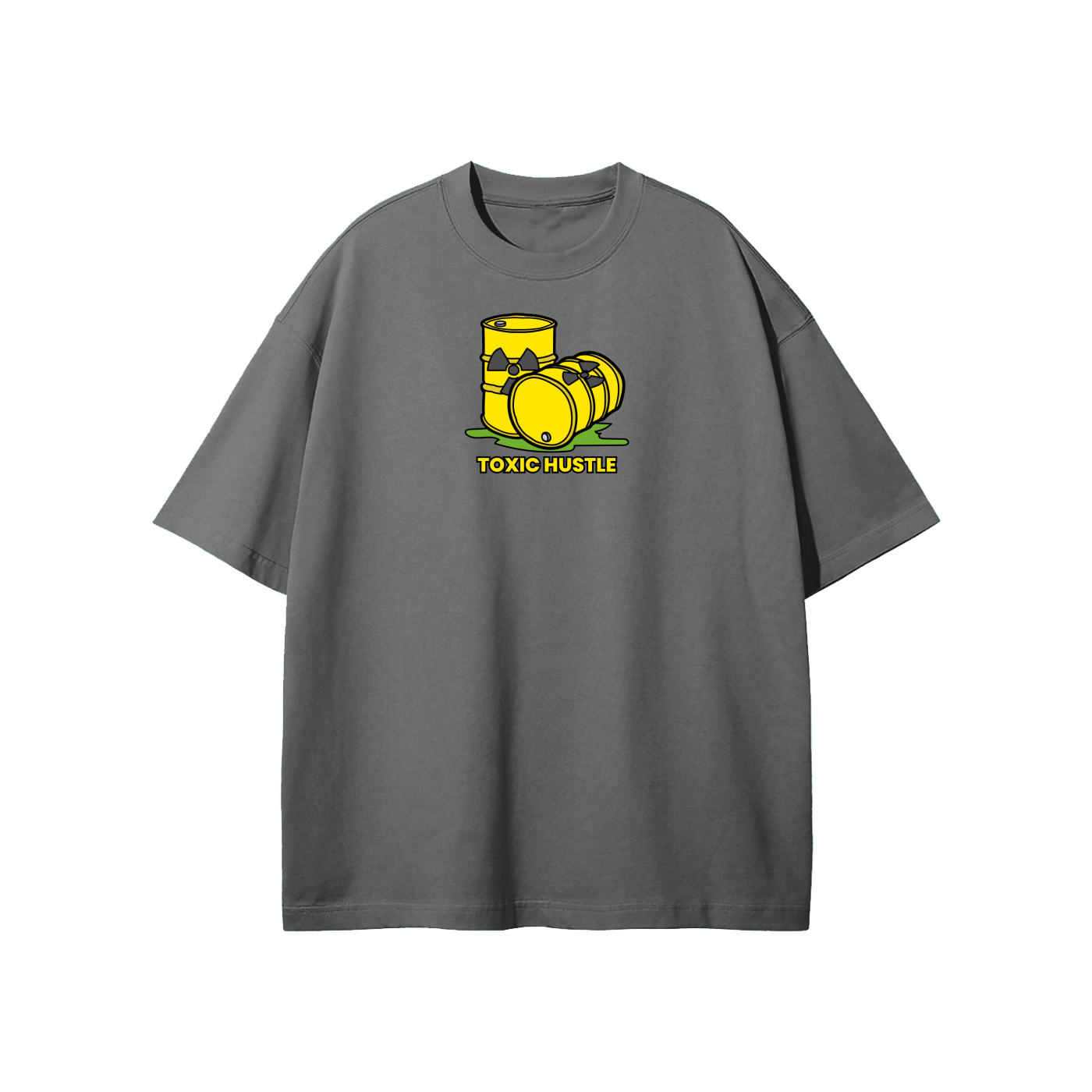 Toxic Hustle Streetwear Heavyweight Loose Fit T-Shirt