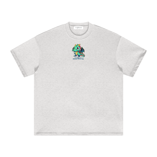 I'm More Of A Dragon Type Of Girl (1) Heavyweight T-Shirt
