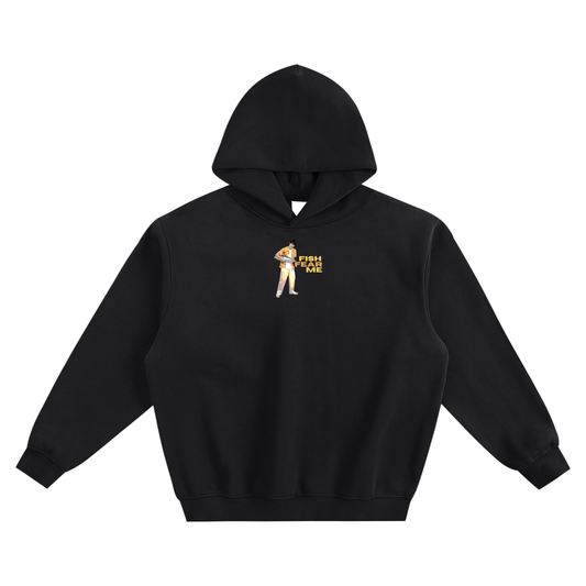 Fish Fear Me (Jin) Fleeced Boxy Hoodie