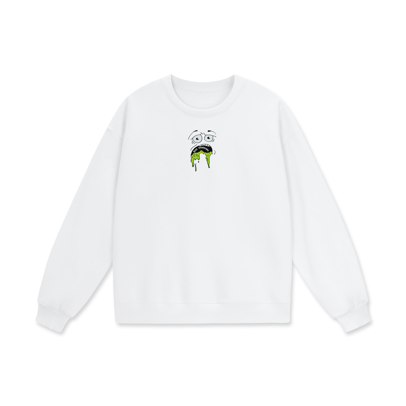 Rizz Intolerant Heavyweight Drop Shoulder Oversized Fleece Sweatshirt