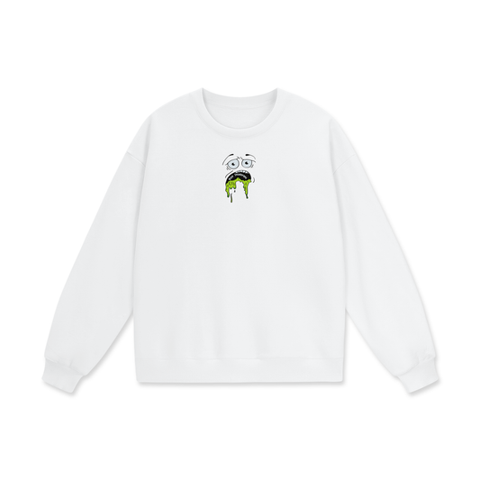 Rizz Intolerant Heavyweight Drop Shoulder Oversized Fleece Sweatshirt