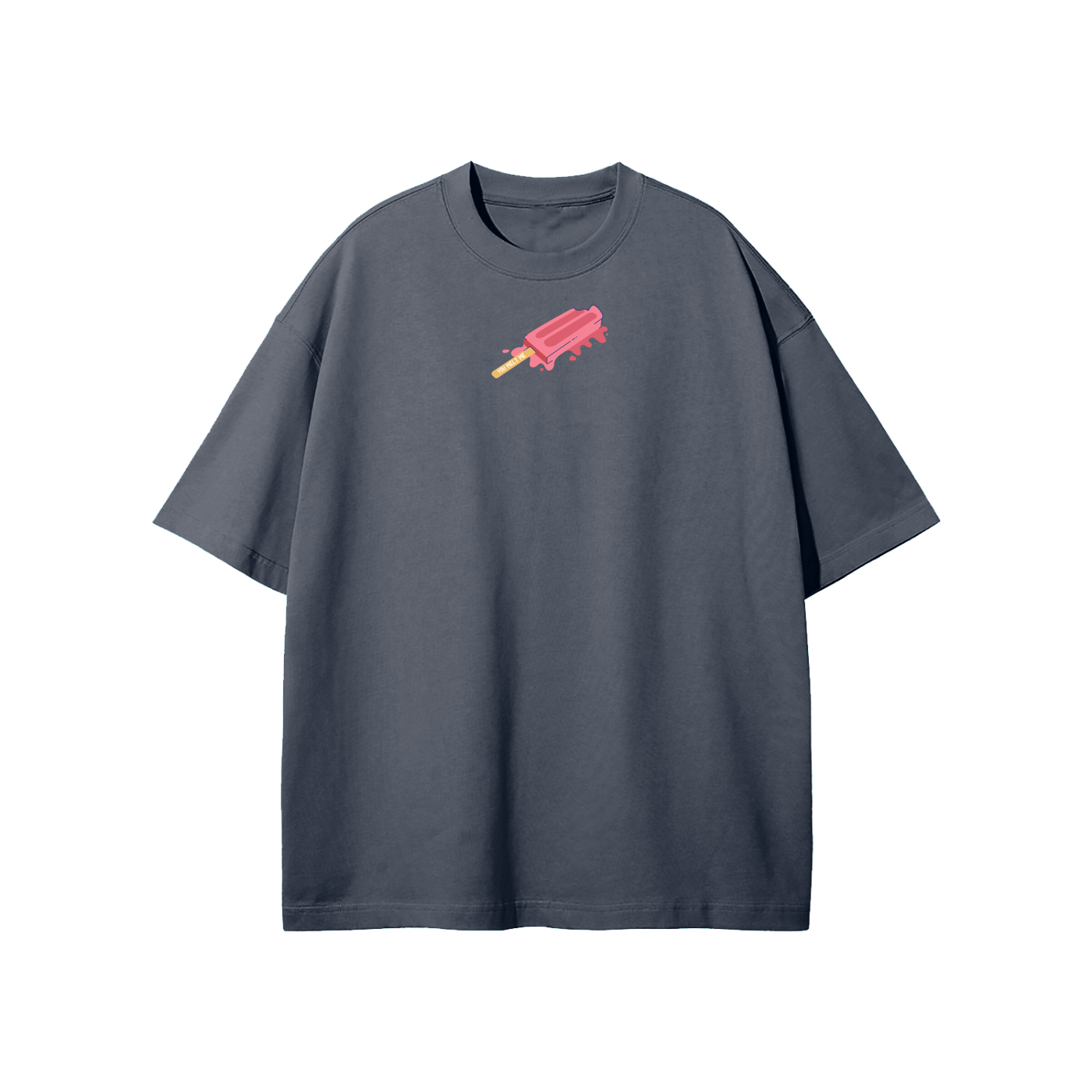 You Melt Me (Ice Pop) Streetwear Heavyweight Loose Fit T-Shirt