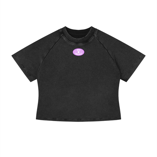 BTS Delulu Crop T-Shirt