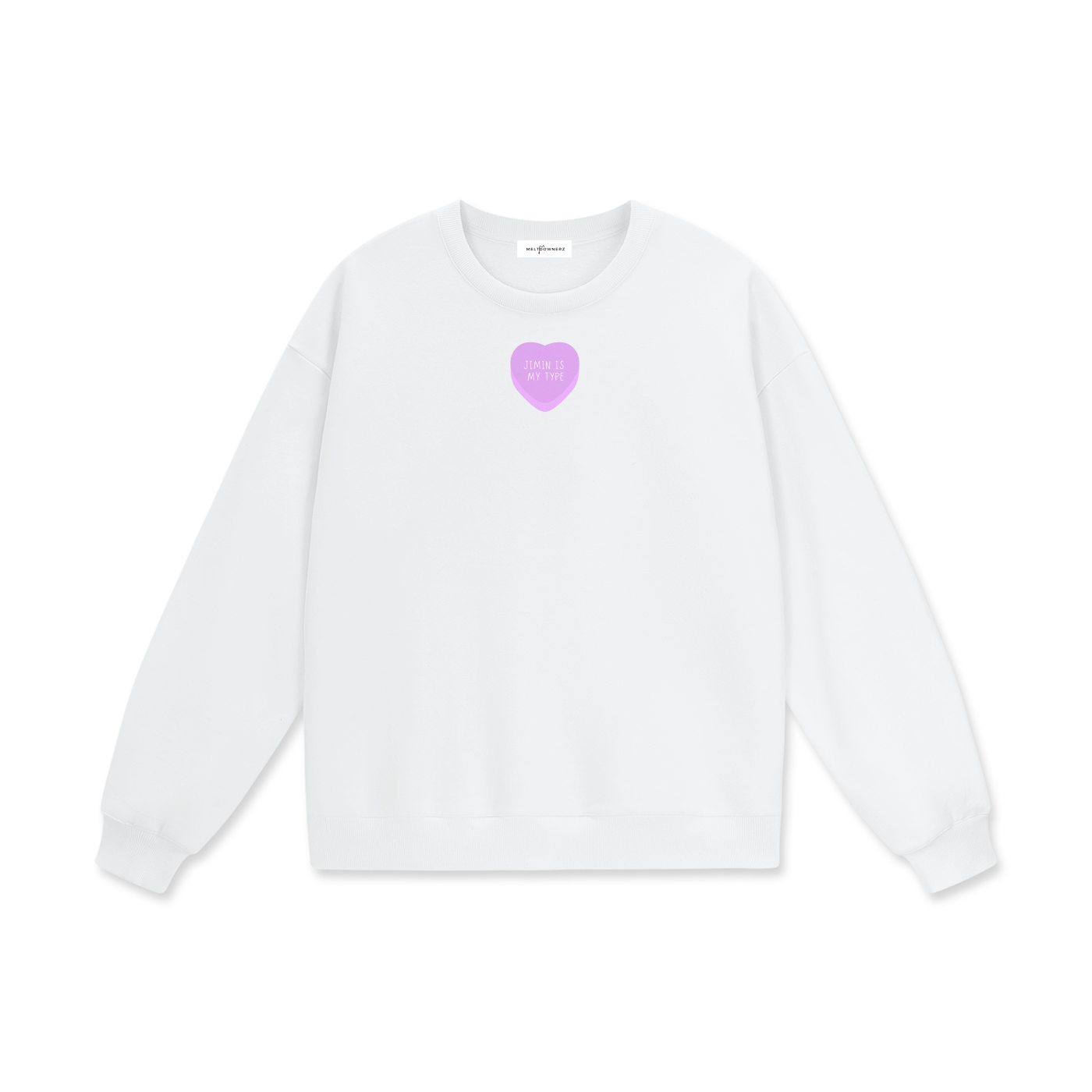 Jimin Is My Type Heavyweight Drop Shoulder Sweatshirt