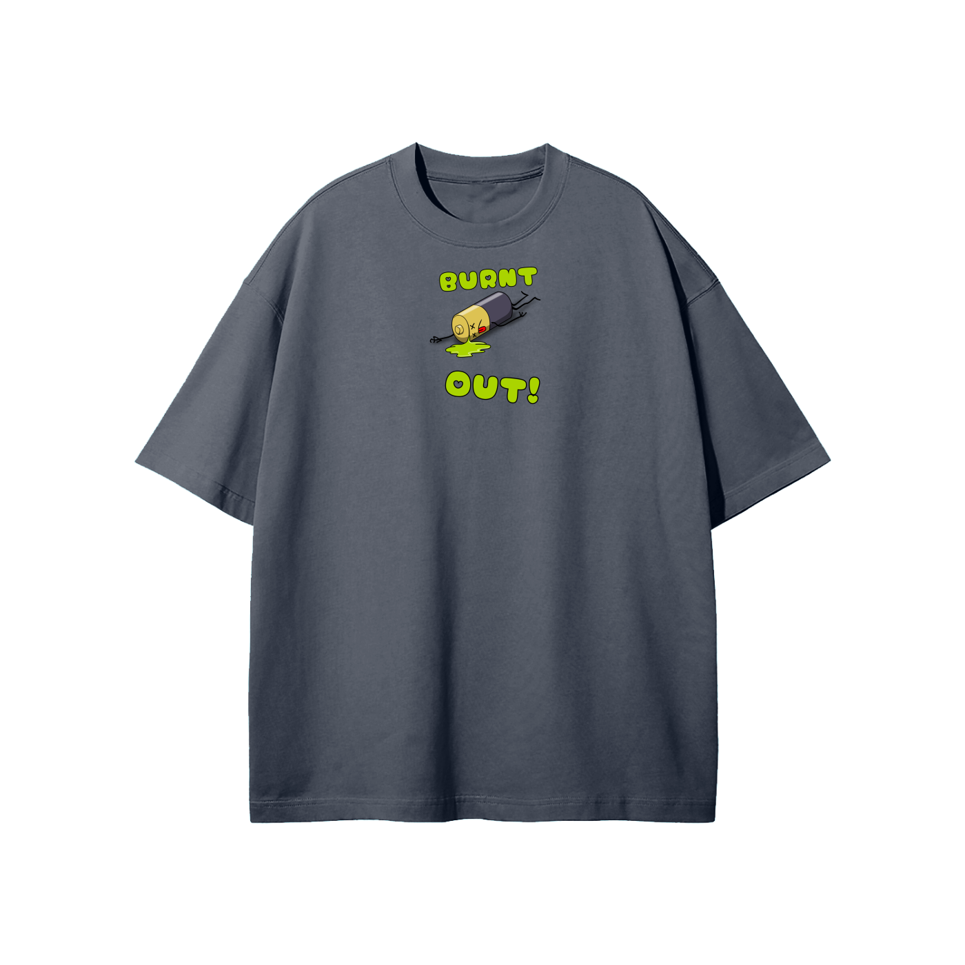 Burnt Out Streetwear Heavyweight Loose Fit T-Shirt