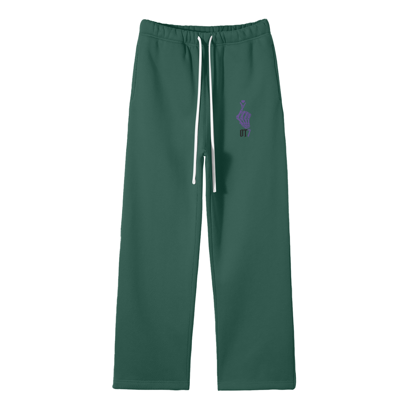 OT7 Streetwear Fleece Straight Leg Pants