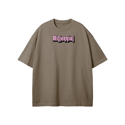 Millennial Streetwear Heavyweight Loose Fit T-Shirt