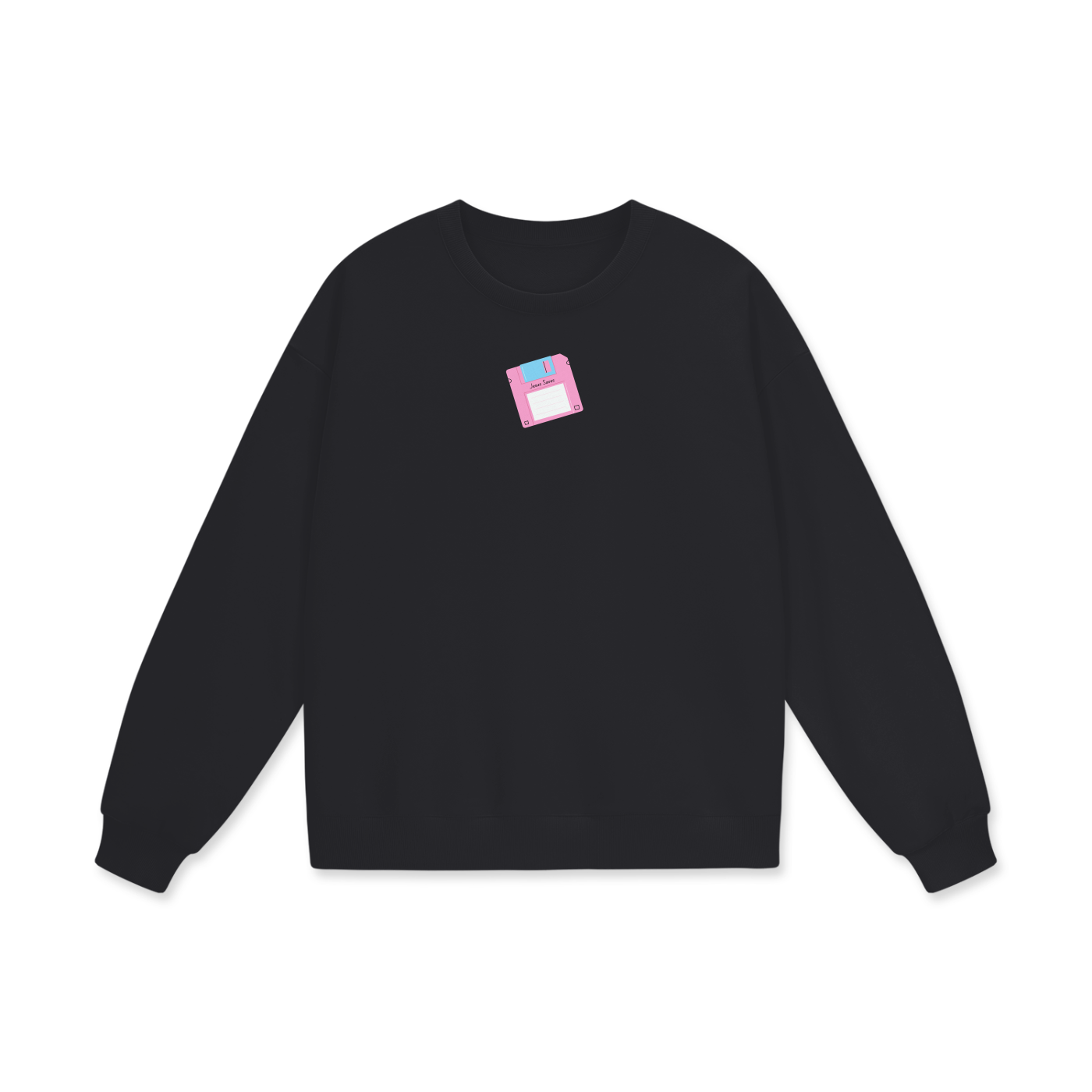 Jesus Saves Heavyweight Drop Shoulder Oversized Fleece Sweatshirt