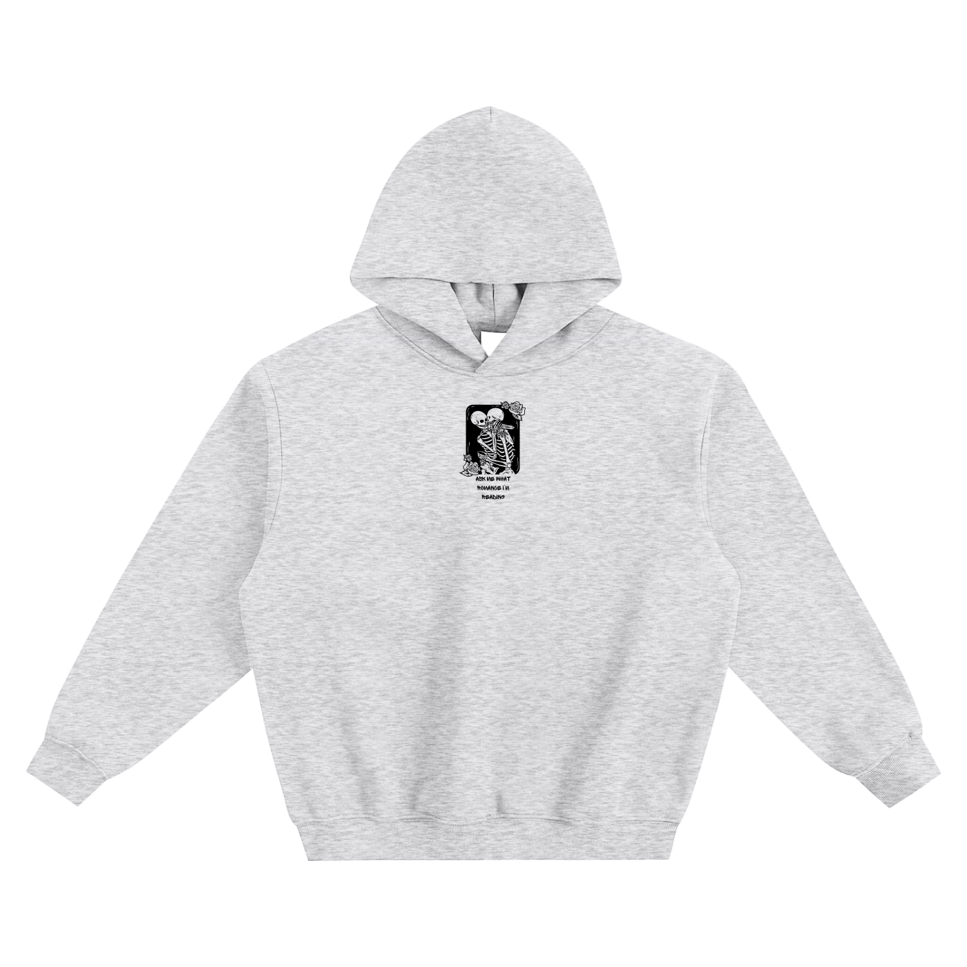 Ask Me What Romance I'm Reading (Tarot) Fleeced Boxy Hoodie
