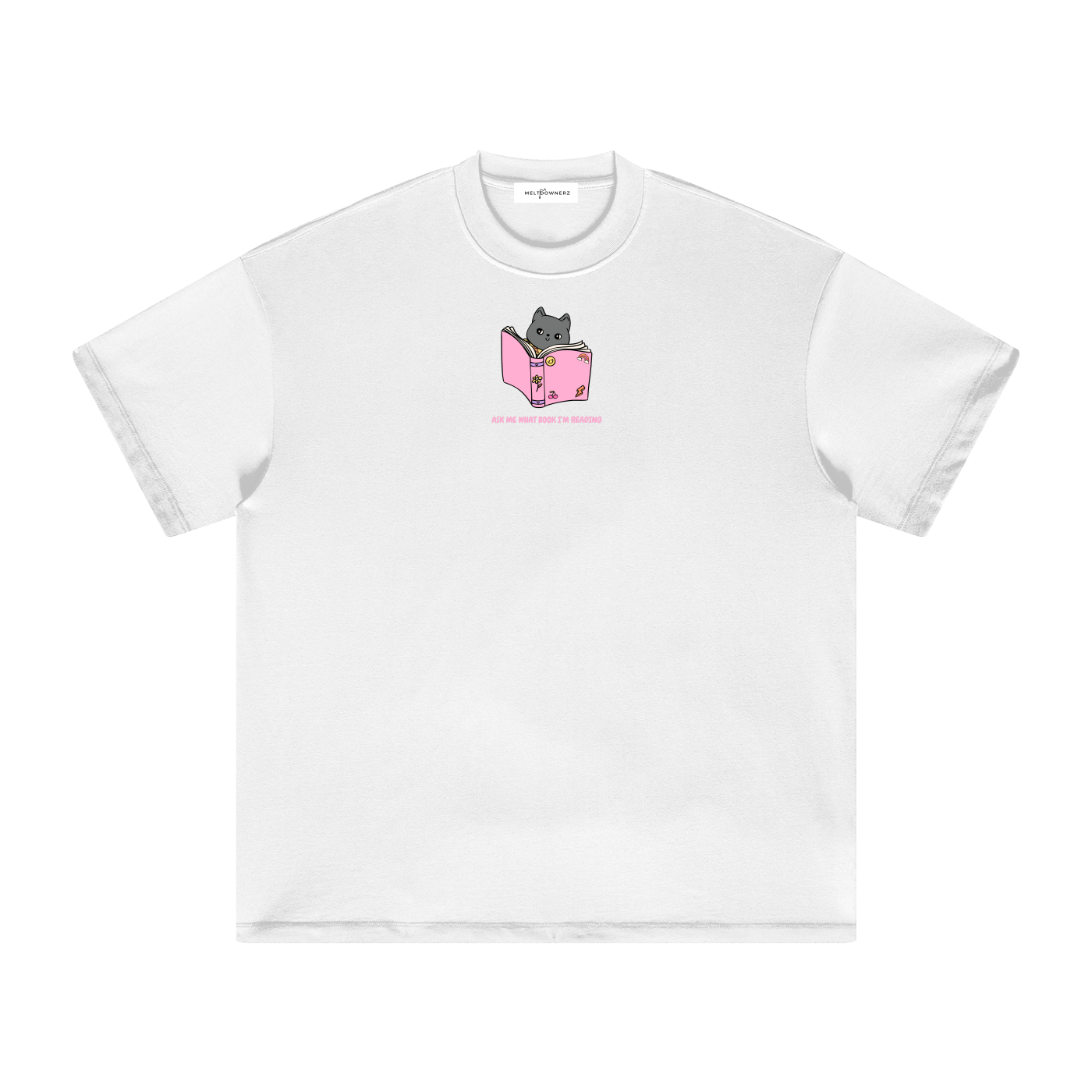 Ask Me What Book I'm Reading Heavyweight T-Shirt