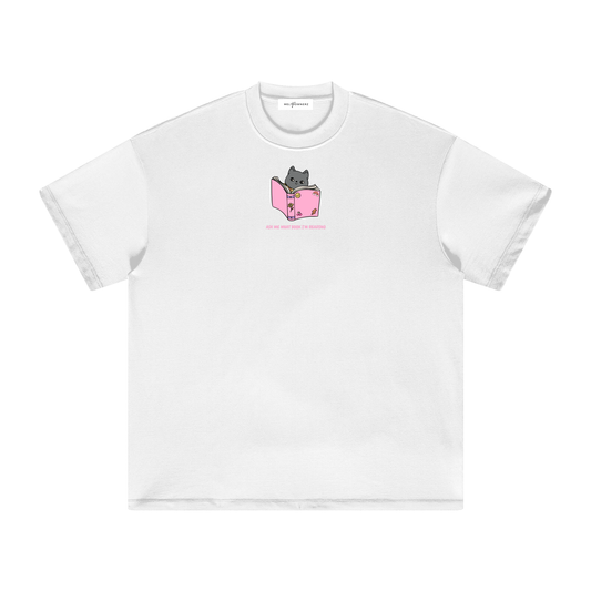 Ask Me What Book I'm Reading Heavyweight T-Shirt