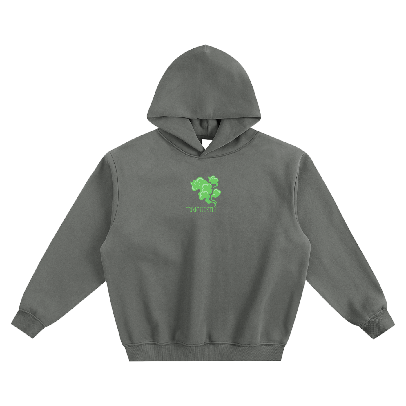 Toxic Hustle Fleeced Boxy Hoodie