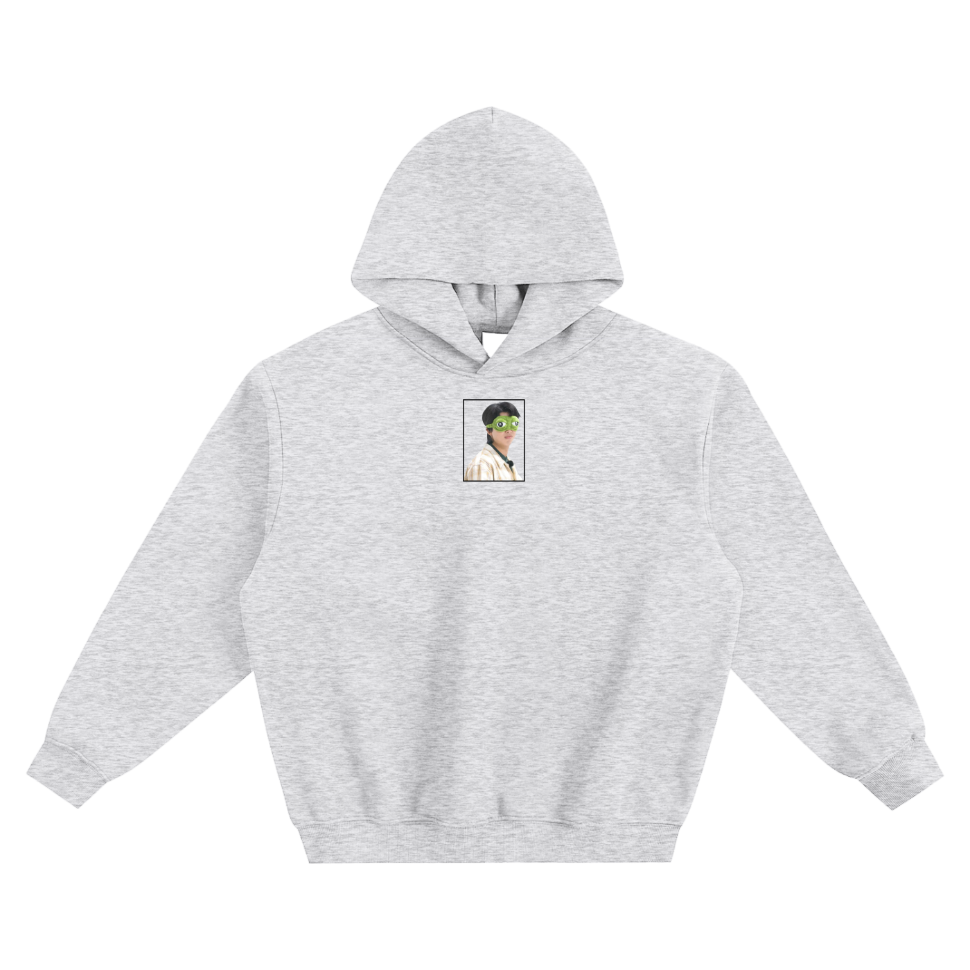 Namjoon Frog Fleeced Boxy Hoodie