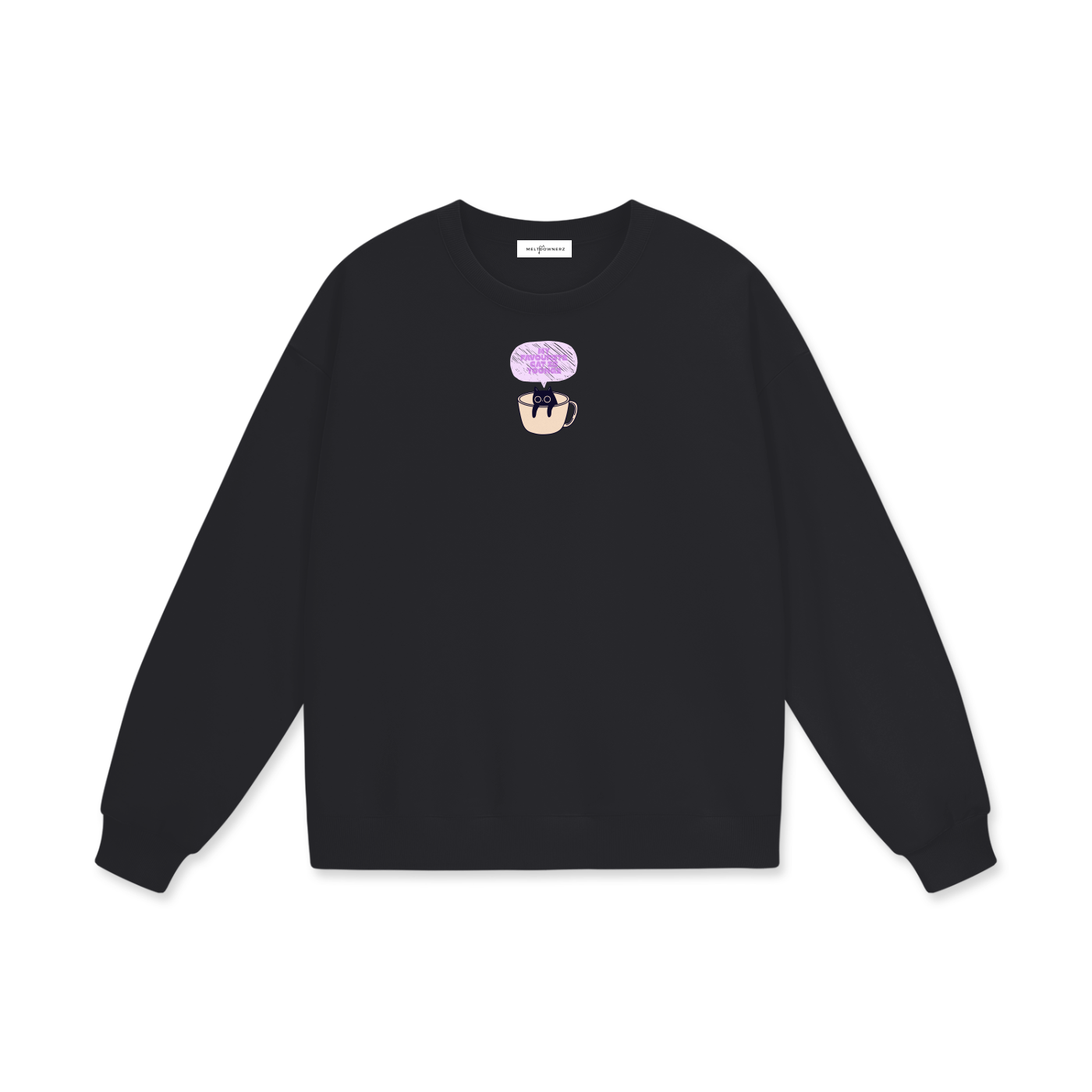 My Favourite Cat Is Yoongi Heavyweight Drop Shoulder Sweatshirt