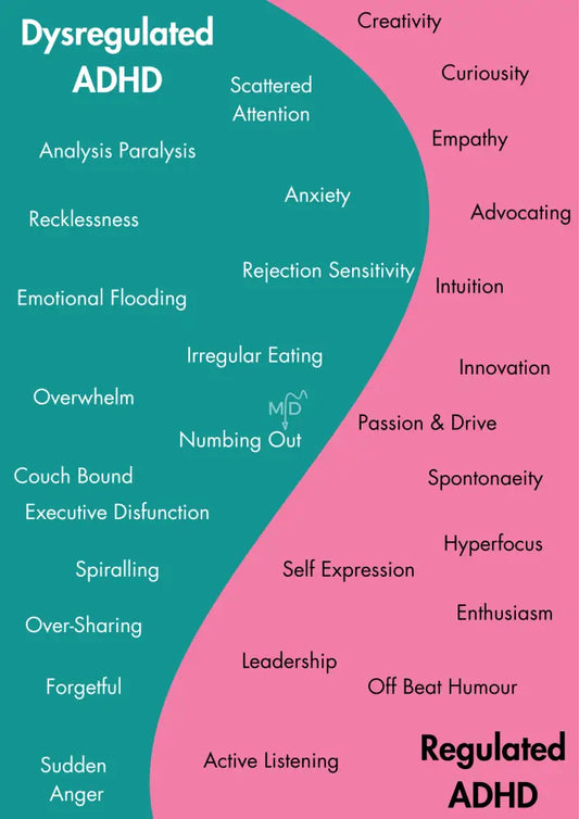 ADHD Regulation Poster Poster