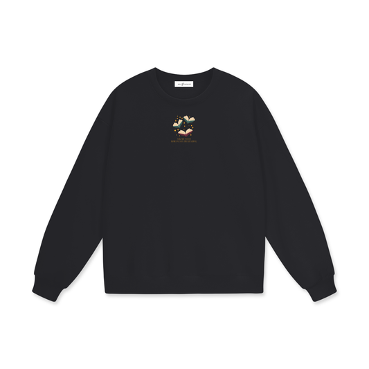 Ask Me What Romantasy I'm Reading Heavyweight Drop Shoulder Sweatshirt