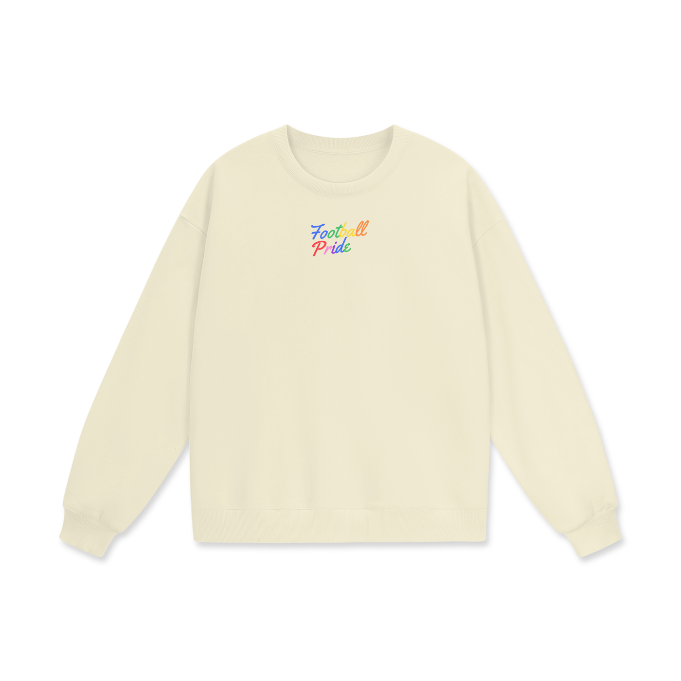 Football Pride Heavyweight Drop Shoulder Oversized Fleece Sweatshirt