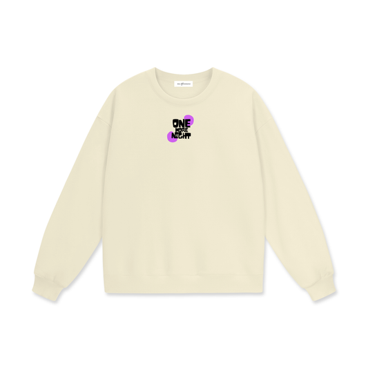 One More Night BTS Arirang Heavyweight Drop Shoulder Sweatshirt