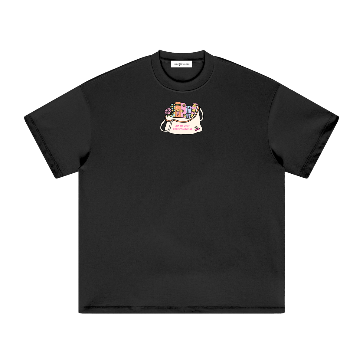 Ask Me What Book I'm Reading (Bag) Heavyweight T-Shirt