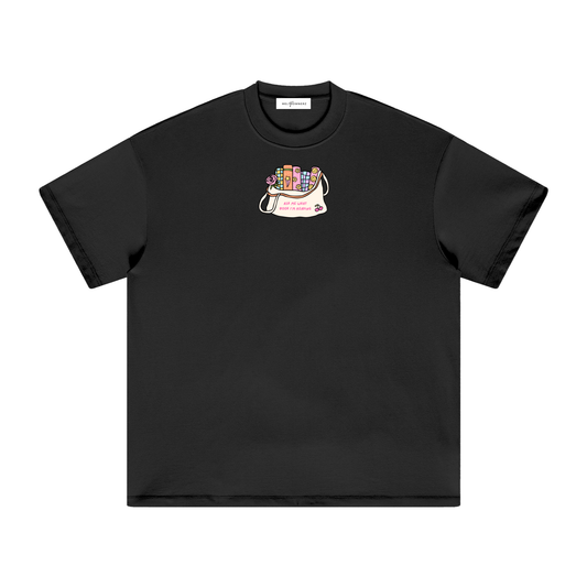 Ask Me What Book I'm Reading (Bag) Heavyweight T-Shirt