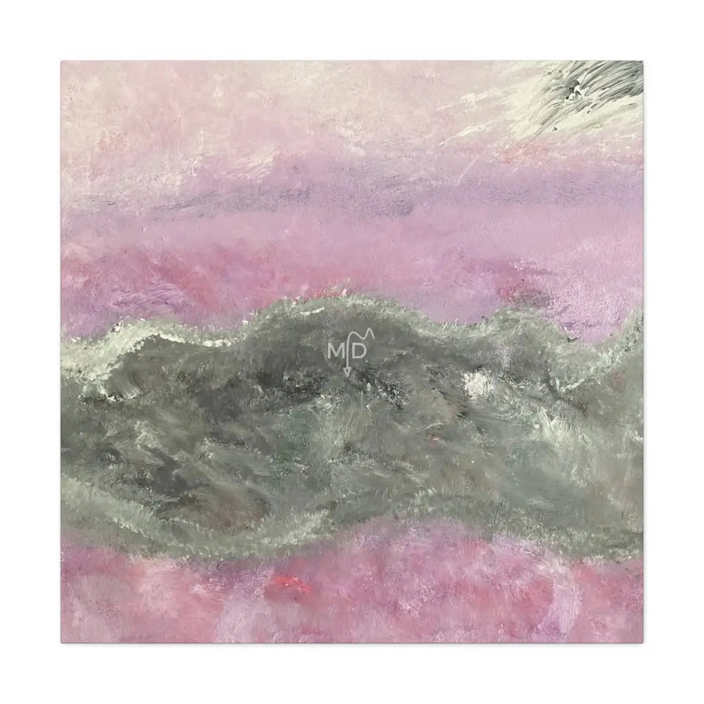 Alien Coded Matte Canvas 36’’ x 36’’ / 1.25’’ Canvas