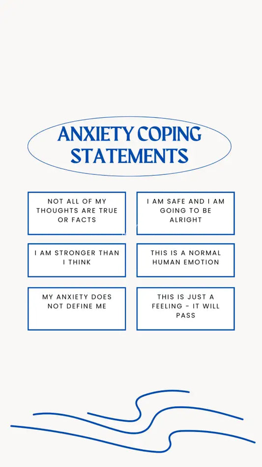 Anxiety Coping Statements Wallpaper Wallpaper Screen Lock